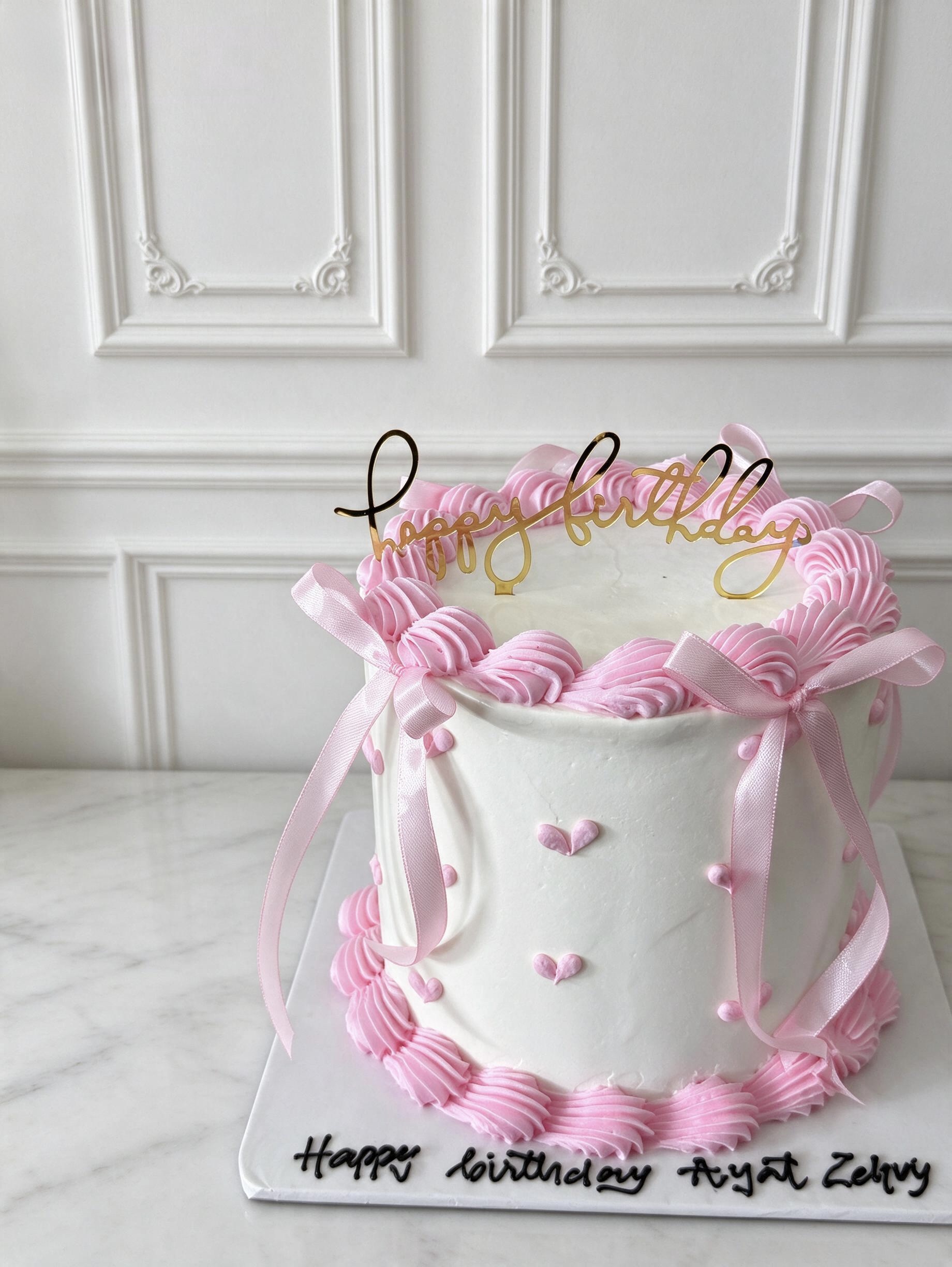 Fun fetti cake from Saaaaiscakes Karachi